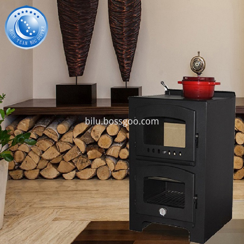 Wood Stoves of Contemporary Kitchen Factory