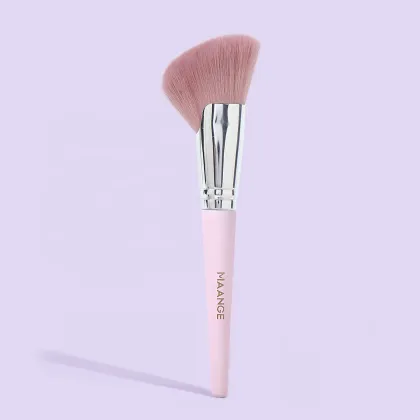 Soft Contouring Flat Powder Brush for Face Makeup Application