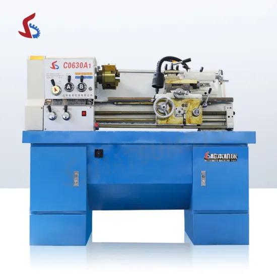 220V Cheap Mini Manual Bench Lathe C0630 Small Metal Working Lathe Machine