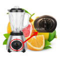 colorful multifunction juicer with light glass jar