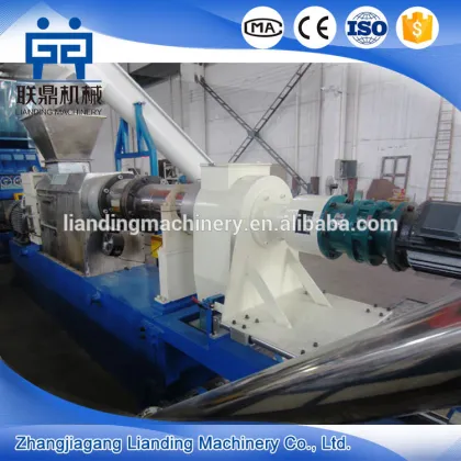 plastic film screw press dewatering and squeezing machine