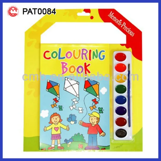 ACRYLIC PAINT SETS WITH COLORING BOOKS