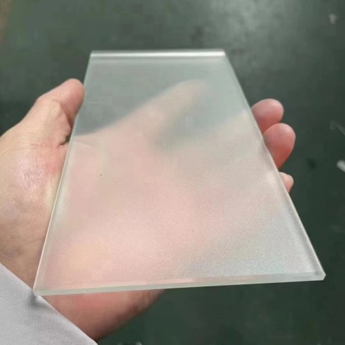 Clear Oil Sand Frosted Glass 3-10mm Ultra Clear Oil Sand Float Glass Factory