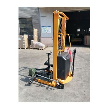 Puntatore di tamburo idraulico elettrico 450 kg di sollevatore di tamburi manuali di alta qualità
