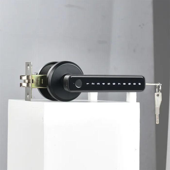 Tuya Single Latch Smart Finger Pyffint Handl