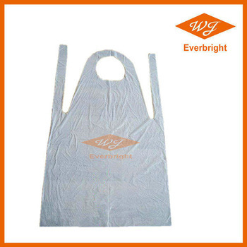 Eco-Friendly Disposable PE Apron, Disposable Dental Apron