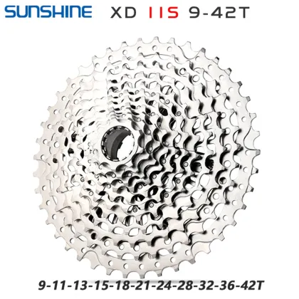 SUNSHINE Ultralight XD Bicycle Cassette - 11/12 Speed Mountain Bike Freewheel for SRAM XD Freehub