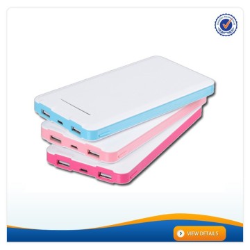 AWC905 12000mah usb portable external battery fast charging dual usb power bank