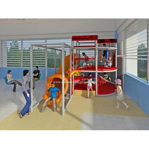 Playground Indoor de Estruturas Suaves para Crianças
