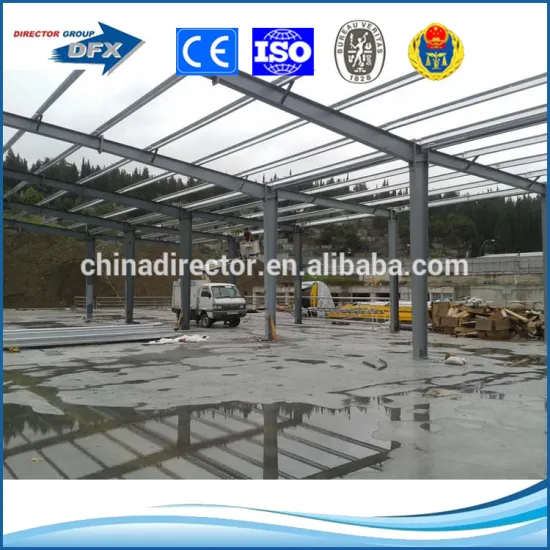 China industrial shed prefabricated steel fabrication factory building
