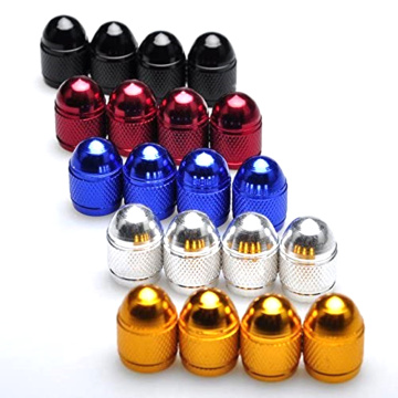 Car tire bullet aluminum alloy valve cap