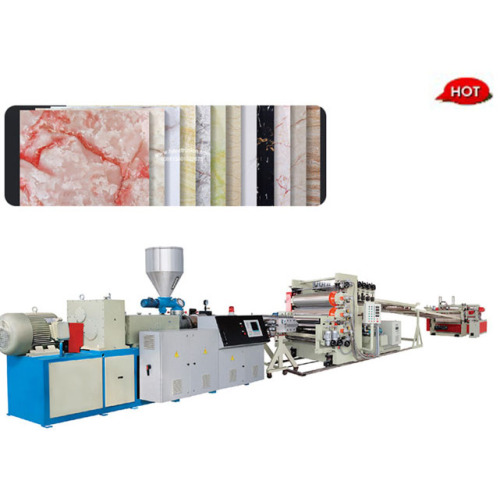 UPVC Artificial Marble Sheet extrusion line