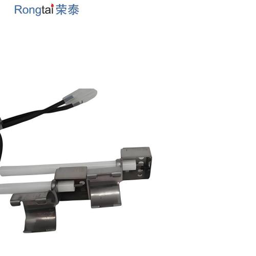 Spark plug ignition electrode needle for gas burner