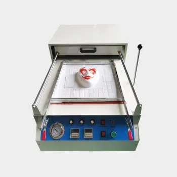 Small Desktop Manual Acrylic Vacuum Forming Machine for 3D Signs and Restaurant Use