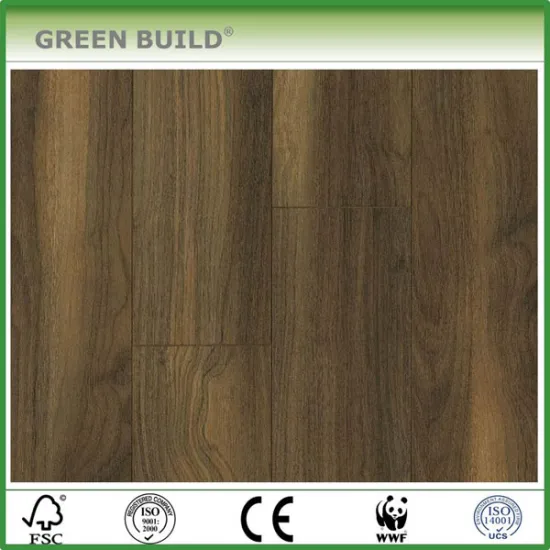 Walnut Flat Laminate Wooden Floors use outdoor