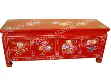 Reproduction Wooden Chinese Trunks