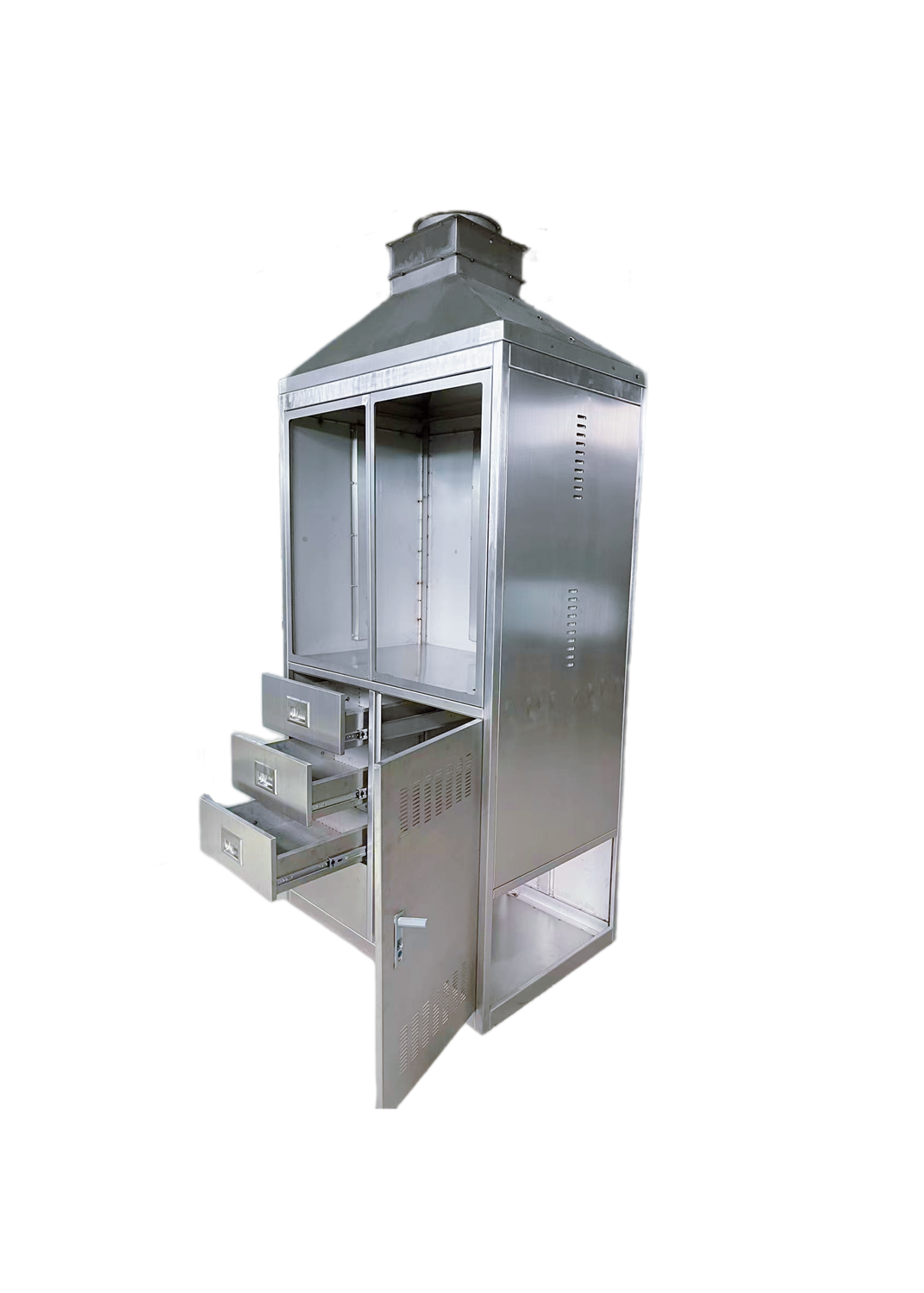 Fire extinguishing experimental cabinet