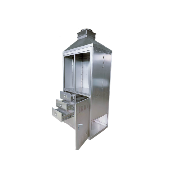 Fire extinguishing experimental cabinet