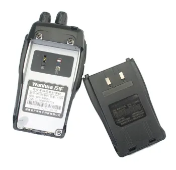 Wanhua Li-ion Replacement Walkie Talkie Battery 1800mAh for Two-Way Long Distance Radio
