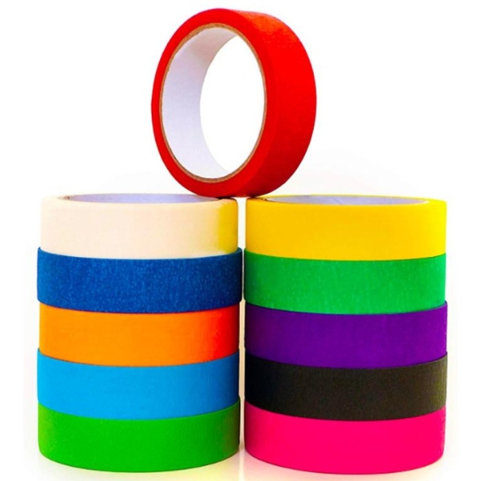 Διακοσμητική χρωματιστή ταινία DIY