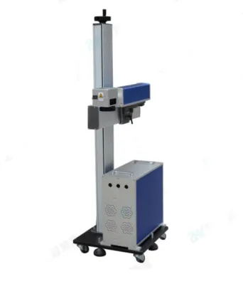 20w   Raycus   online  flying Fiber  Laser marking  machine