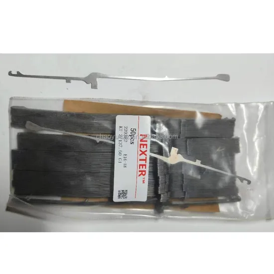 Parts and Accessories for STOLL Knitting Machines: NEXTER Needles, Selection Jack, and Coupling Part