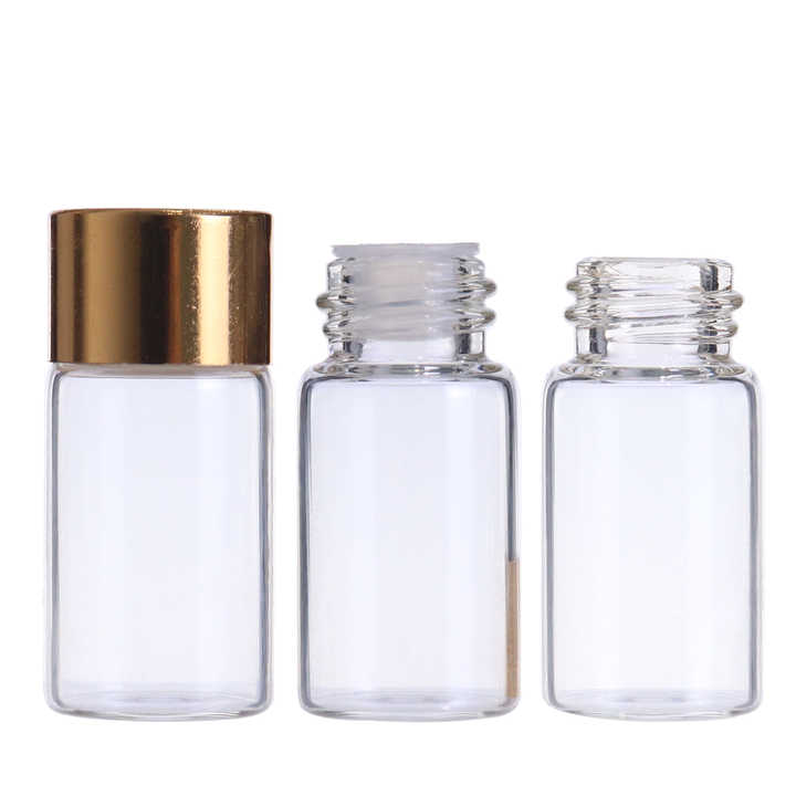 Perfume Tester Glass Bottle With Screw Cap