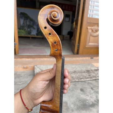 Professional Hot Sale Custom Handmade Solid Flame Violin
