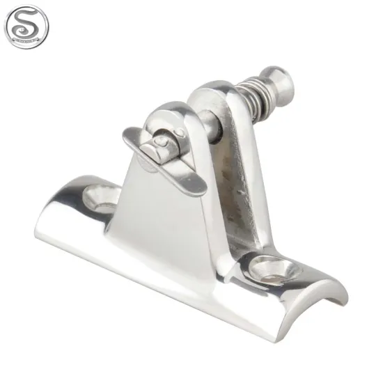 Marine 316 Stainless Steel Deck Hinge for Bimini Top - Factory Outlet