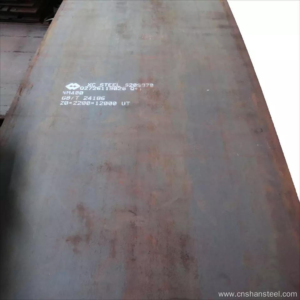 Wear Resistant Steel Plates Ar400 Ar500