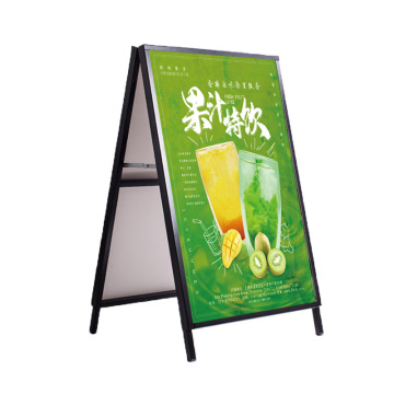 Papan Pengiklanan Turapan Pemegang A-Frame Metal A-Frame