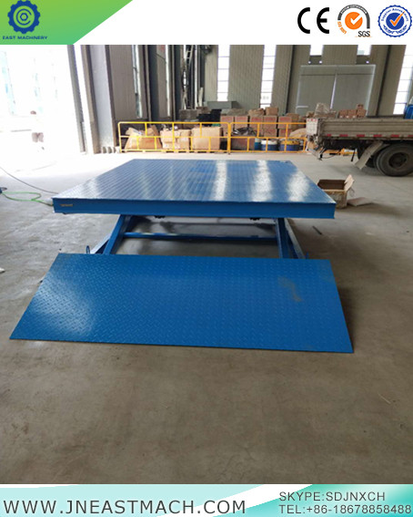 8.0t Basement Small Cargo Stationary Lift Table