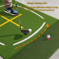 Estera de golpe de golf de hierba triple 120x180 cm Teeable Teaching