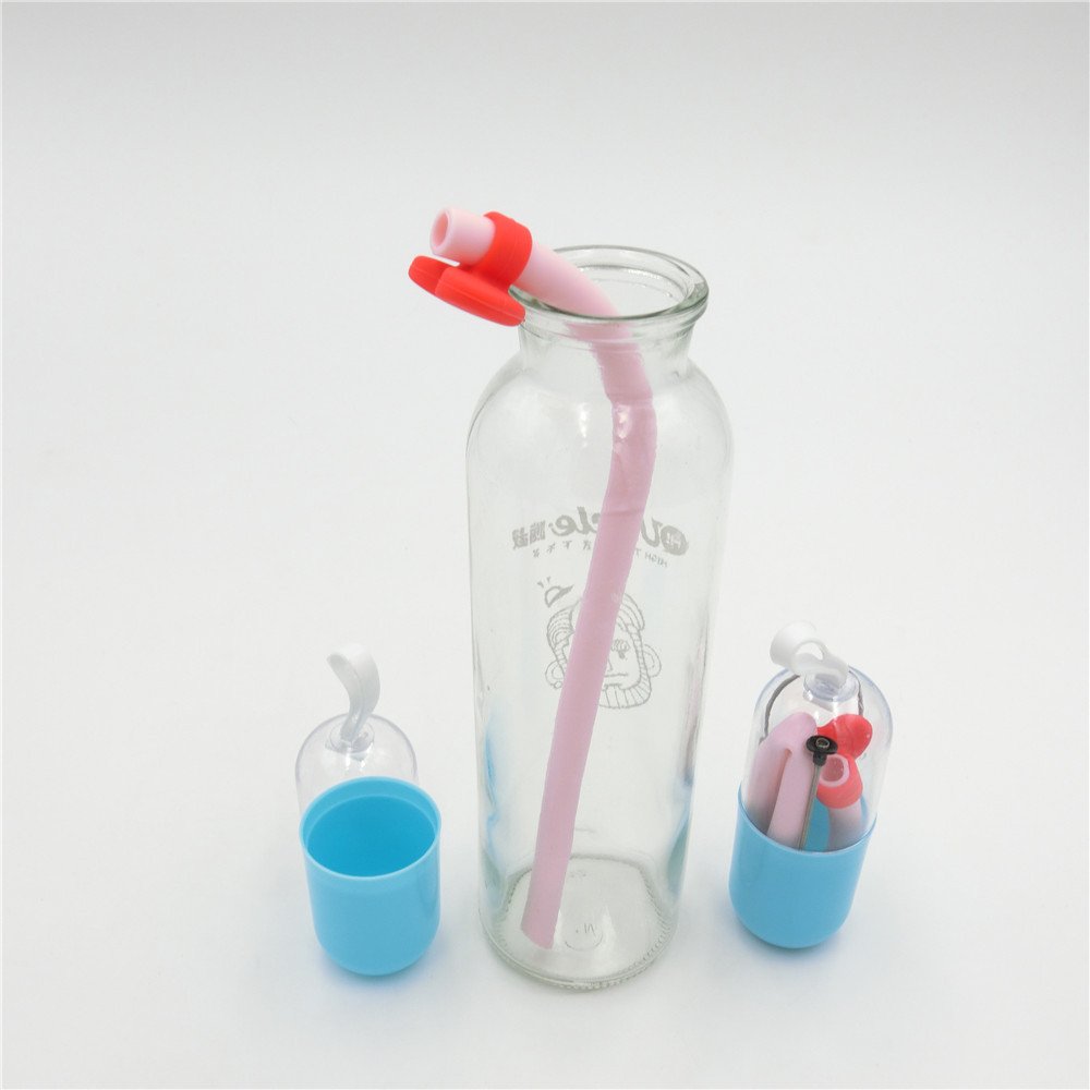 silicone straw cup cover