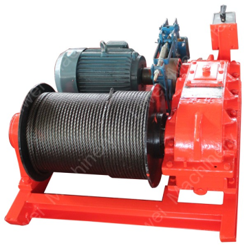 Diesel Engine Powered Winch Machine with Wire Rope - 10T, 15T, 20T