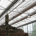 Fiber Rods Provide Support for Fabric Air Ducts