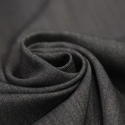 Gray wool worsted fabric 150s wool blended fabric 360g/meter 90% wool for suiting,WF249