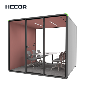 टिकाऊ पर्यावरण-अनुकूल 6-व्यक्ति पॉड