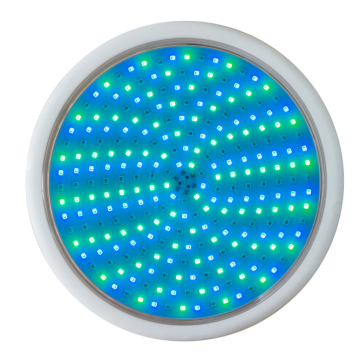 Lâmpadas de piscina manchadas e manchadas de parede plana