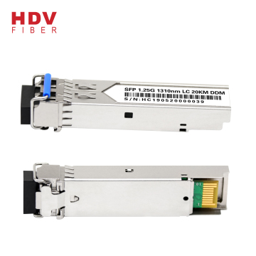 Chinese Factory 1.25G SFP T13/R15 LC 20km Single Mode Fiber Transceiver Module