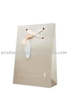 Innovative Paper Small Gift Bag With ribbon