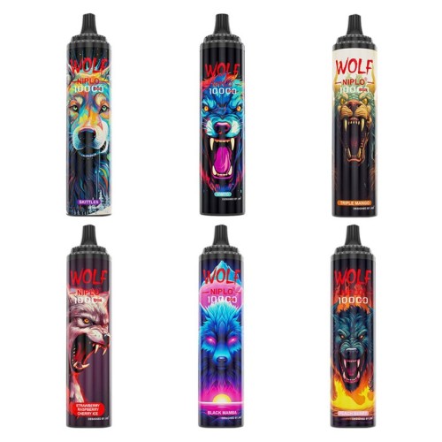 Wholesale JNR Wolf Niplo 10K Pod Disposable Vape