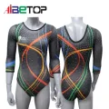 Leotards de dança de strass personalizados para ginástica competitiva
