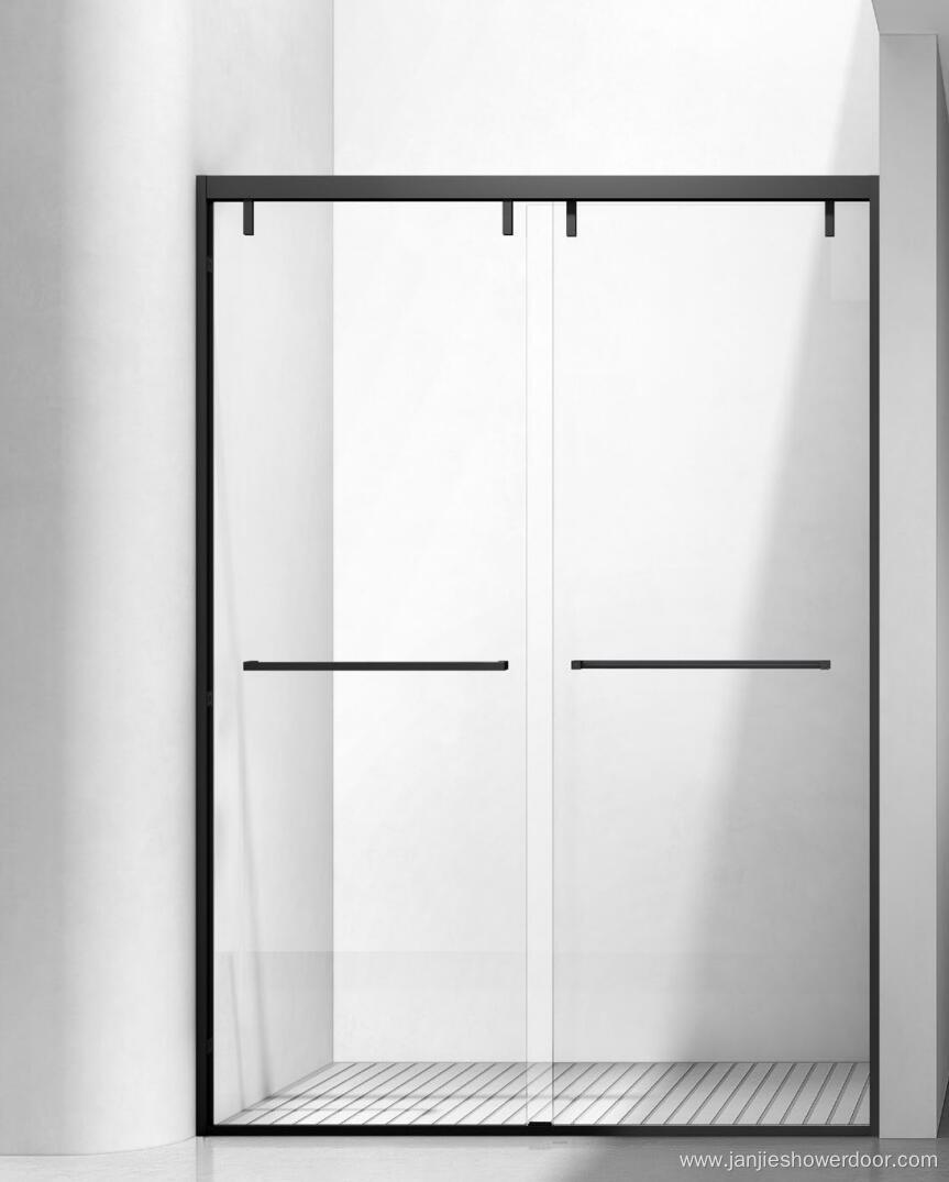 framed bypass sliding door