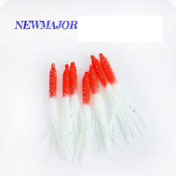NEWMAJOR 65mm Luminous Squid Skirt Night Fishing Lure