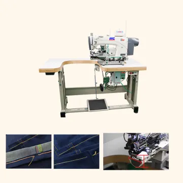Sewing Machine Hemming Jeans Pants Industrial