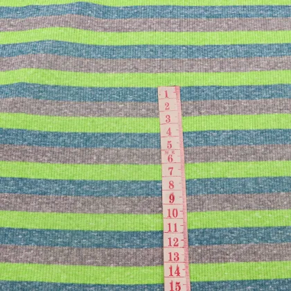 Customizable CT Yarn Dyed Ribbed Fabric