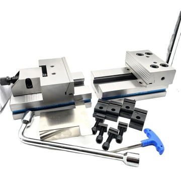 ความแม่นยำ Bench Bench Vise - ส่วนขากรรไกรเคลื่อนย้ายได้ GT175 สำหรับศูนย์เครื่องซีเอ็นซี