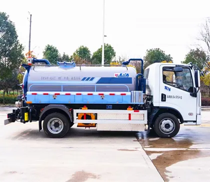 Saic Yuejin electric vacuum sewage truck