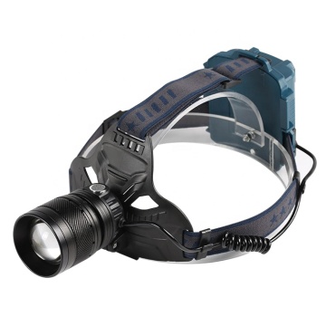 2023 Most Powerful Rechargeable COB Headlamp with Zoomable LED and Sensor for Hiking, Hunting, Fishing